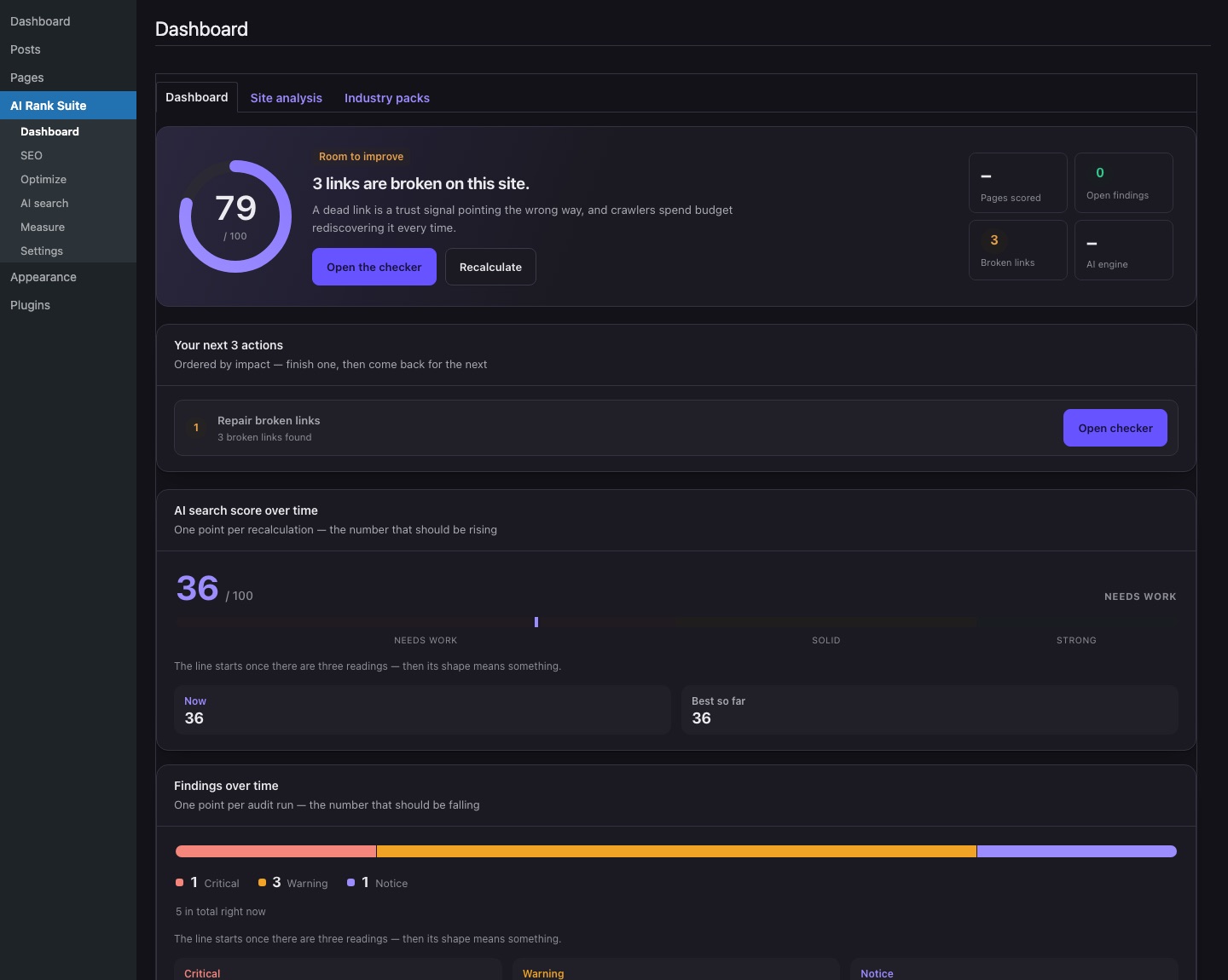 Dashboard